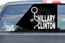 Fuck Hillary Clinton Stickers Vinyl Die Cut Decals